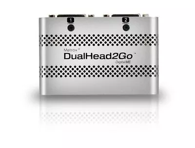 Matrox DualHead2Go Digital ME DisplayPort 2x DVI-D (D2G-DP2D-MIF) • $353.99