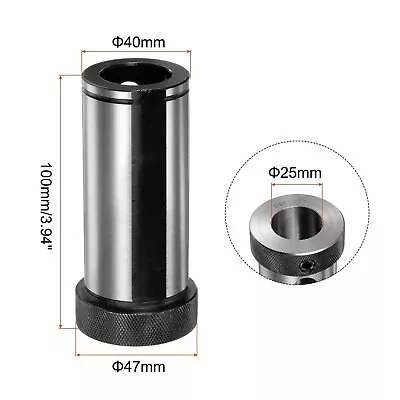 D40-25 Turning Tool Sleeve CNC Milling Socket Tool Holder U Drill Sleeve Collet • $26.18