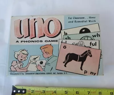 Vintage 1957 Kenworthy Educational UNO - Phonics Game - No 2192 (Ex/Pre-Owned) • $20