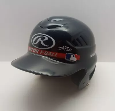 Rawlings Vapor Batting Helmet T-Ball 6 1/4  - 6 7/8  Dark Blue Ages 7 & Younger  • $14.99