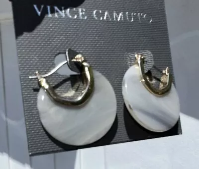 VINCE CAMUTO Mini Hoop Earrings Rare Find- VINTAGE NEW • $26.50