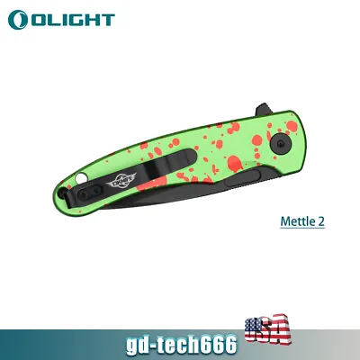 Olight OKNIFE Mettle 2 EDC Pocket Knife 154CM Folding KnifeFolding Pocket Tool • $52.49