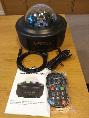 £5.99 • Buy INassen USB Music Star Light System With Remote : Ideal For Birthdays & Parties