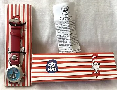 Dr Seuss 2003 Cat In The Hat Watch In Box Universal Studios • $24.95