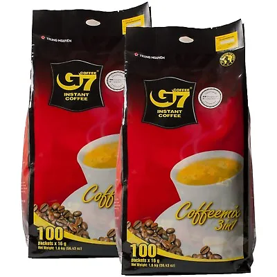 G7 3-In-1 Instant Vietnamese Coffee Mix 100 Sticks X16g ( Pack Of 2) • $48.99