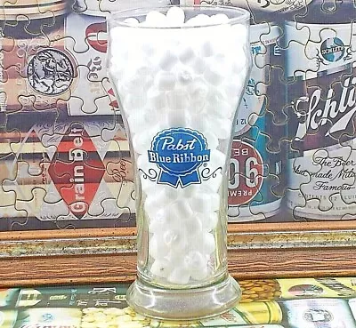 PABST BLUE RIBBON Beer *** Pilsner Beer Glass *** • $9.99