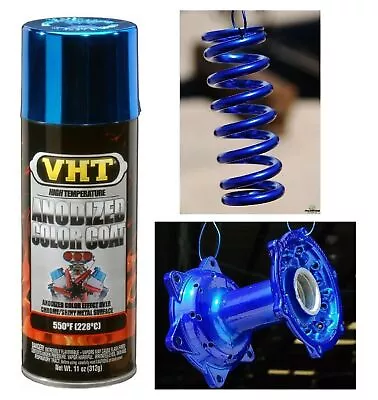 Anodized Blue Gloss Brake Wheel Engine Custom Caliper Paint High Temp Coat Spray • $23.45
