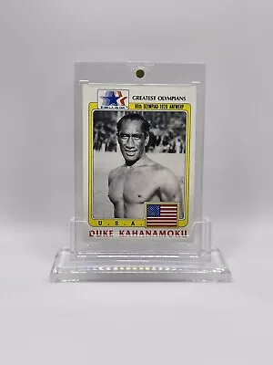 Duke Kahanamoku RARE 1920 Antwerp Olympic Swimming 1983 Trading Card #20 • $5.36