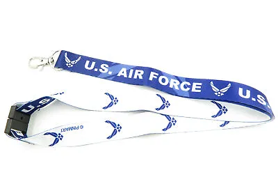USAF U.S. Air Force Military Lanyard ID Badge Key Holder • $8.95
