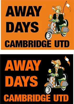 Cambridge Utd Away Days A Capp Pin Badges • £6