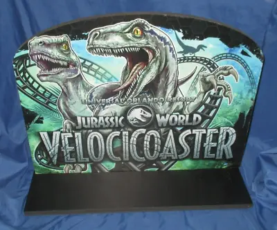 UNIVERSAL STUDIOS Theme Park~Jurassic Park/World Store Prop Sign VELOCICOASTER • $505.81