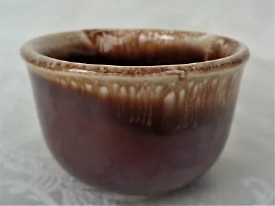 McCoy Brown Drip Custard Cup • $6.99