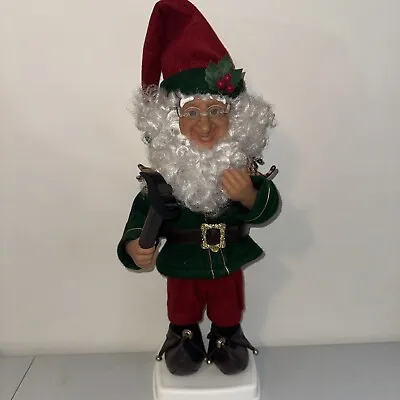 Christmas International Motionette Figure Christmas Elf Little People 22  READ • $50