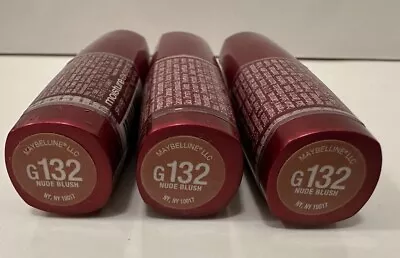 3 X Maybelline Moisture Extreme Lipstick G132 Nude Blush • $34.99