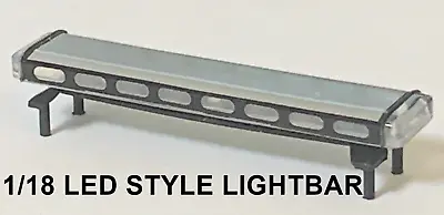 1/18 Led Stlye Lightbar For Model Police Cars #1907 • $6