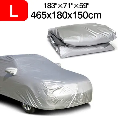 Large Full Car Cover Rain Protection Sun Outdoor UV For Mercedes-Benz C Class SL • $28.59