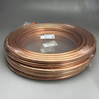 MUELLER 3-PK! Streamline Soft Coil Copper Air Conditioning Tube 7/8″ X 50 Ft • $496