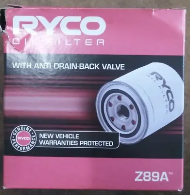 Ryco Oil Filter - Z89A • $12