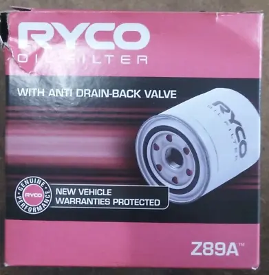 Z89A - Ryco Oil Filter • $12