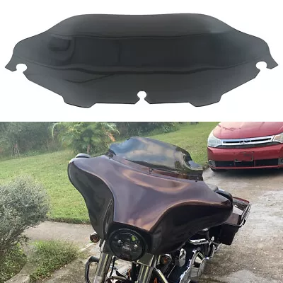 8  Black Windshield Windscreen For Harley Street Glide Electra Glide 2014-2023 • $32.09