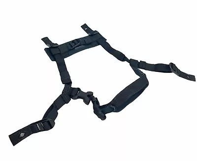 Black Team Wendy MICH ACH Combat Helmet 4-Point Retention Chin Strap H Harness • $27.99