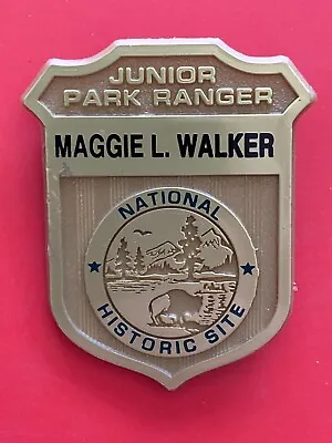 Old Issue MAGGIE WALKER National Park Junior Ranger Badge Black History Virginia • $12.95