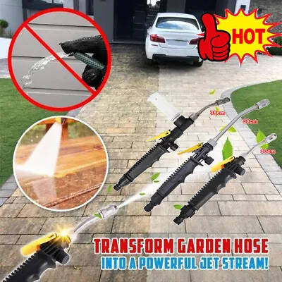 2in1 High Pressure Water Spray Gun Car Washer Wand Nozzle Power Flow Controls ZO • $13.10