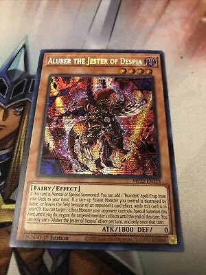 Yugioh TCG - Aluber The Jester Of Despia -Secret- MP22-EN123 (Light Play-NM) • $4.48