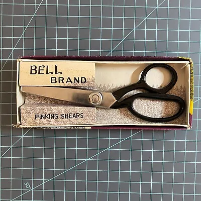 Bell Brand 7  PINKING SHEARS Vintage • $7.95