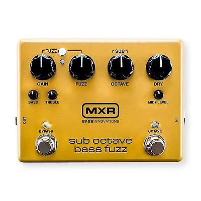 Used MXR M287 Sub Octave Bass Fuzz Bass Guitar Effects Pedal • $159.95