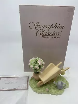 Seraphim Classics -Rose Bush Wheelbarrow Water Gun #81832 Roman Inc. • $14