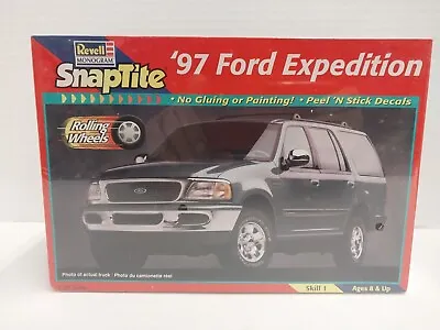 Revell SnapTite '97 Ford Expedition 1:25 Scale #85-6440 Issued 1997 New Sealed • $44.99