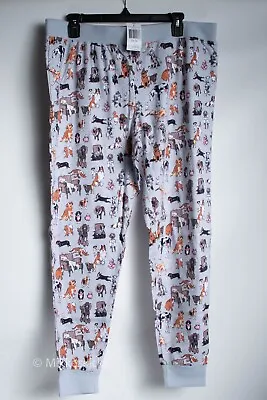 Vera Bradley Ribbed Jogger Pajama Pants In Dog Show • $44.64