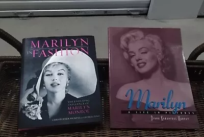 Marilyn Monroe Book Bundle- Marilyn In Fashion /   A Life In Pictures  • $45