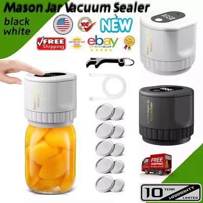 Electric Mason Sealer Kit For Wide & Regular Mason Mouth Jars For Food Storage • $5.99