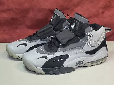 Nike Air Max Speed Turf  Shoes Raiders Gray Black 525225-012 Mens Size 10.5  • $125