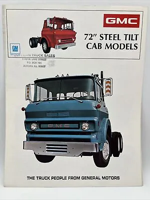 1963 GMC TANDEM AXLE TRUCKS AND TRACTORS W5000 W5500 BW5500 LW5500 Brochure • $10