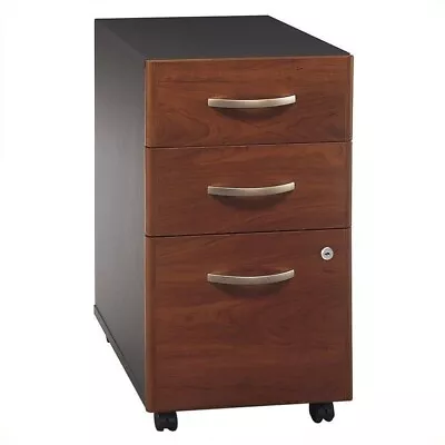 Series C 3 Drawer Mobile File Cabinet In Hansen Cherry - Engineered Wood • $249.48