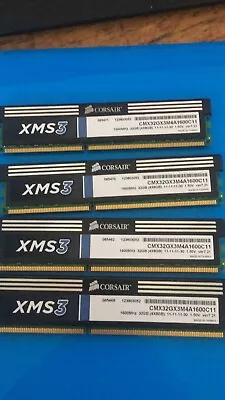 Corsair XMS3 32GB (4 * 8GB) DDR3 1600MHz • £29.99