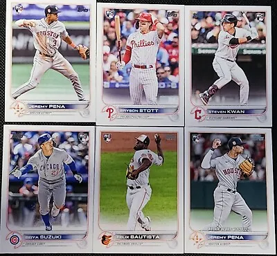 75%OFF!!! ⚾ 2022 Topps Update #166-300 • YOU PICK SINGLES • Mix & Match • $0.99