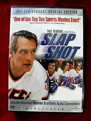 Vtg 1977 SPORTS Comedy DVD  SLAP SHOT  An NHL HOCKEY Movie Starring Paul Newman • $14.95