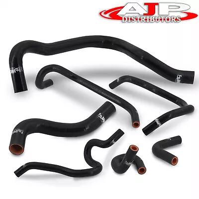 High Temperature Black Silicone Radiator Hoses For 1997-2000 Accord SiR Euro R • $55.99