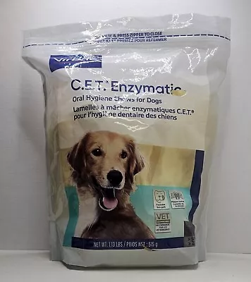 Virbac C.e.t. Enzymatic Oral Hygiene Chews For Dogs 90607 - 30 Chews • $27.99