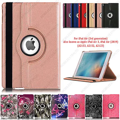 Leather 360° Rotating Smart Case Cover For Apple IPad 10.5 & Air 3rd Generation • £4.99