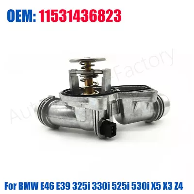 Aluminum Thermostat Housing For BMW E46 E39 325i 330i 525i X5 X3 Z4 11531437040 • $34.94