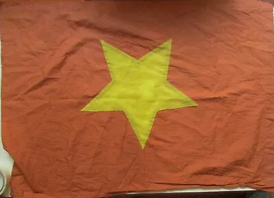 1 FLAG  1 VC Vietcong NVA NLF North VN Army Flag  NVA FLAG  VIET CONG • $34