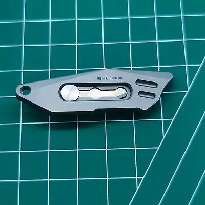 Rihe Design Pioneer-EDC Mini Micro Utility Titanium Alloy Knife XD001-Sand • $7.70