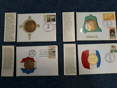 Lot Of Eight Medals In 99 Company Covers    • $40