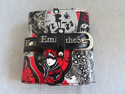 Emily The Strange Black And Red Ladies Wallet Ex Cond. Never Used Trifold • $39