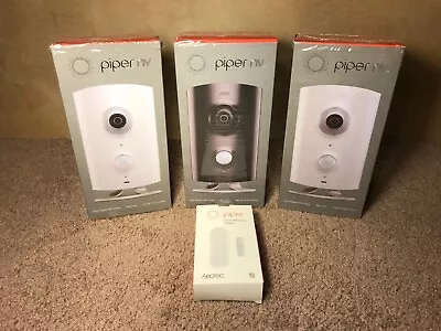 $539.27 • Buy Piper 3 Night Vision Cameras With 1 Z-Wave Door Window Sensor Aeotec SHIPS FAST!